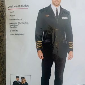 Pilot Mens Costume